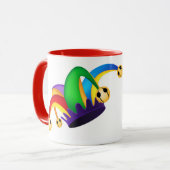 間抜けで幸せなコーヒー・マグ マグカップ (正面左)