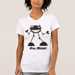 間抜けで邪悪なロボット-邪悪な子分! Tシャツ
