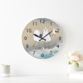 間抜けなカモメの柱時計 ラージ壁時計 (ホーム)