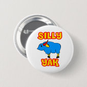 間抜けなヤク 缶バッジ (正面&裏面)