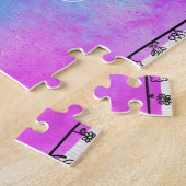 間抜けなラマの精神の動物のパズル ジグソーパズル (側面)