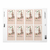 間抜けな事の蔵書票 ラベル (フルシート)