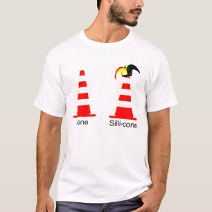 間抜けな円錐形のTシャツ Tシャツ