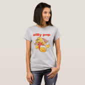 間抜けな子犬のTシャツおよびギフト Tシャツ (正面フル)
