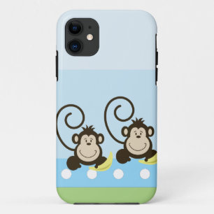 間抜けな猿のiPhone 5の穹窖の箱 iPhone 11 ケース