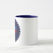 間抜けな自由主義者。 ペイチェックは労働者のためです マグカップ (中央)