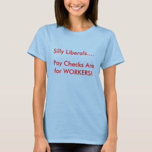 間抜けな自由主義者 Tシャツ