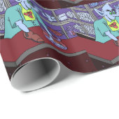間抜けな象の光沢のある包装紙30" x6 ラッピングペーパー (ロールコーナー)