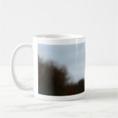 間抜けな鳥の写真|のだちょうの顔の野性生物の写真 コーヒーマグカップ (左)