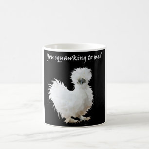 間抜けなSilkie コーヒーマグカップ