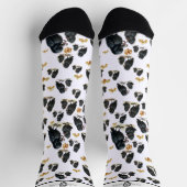 間抜けアメリカカラス ソックス (上部)