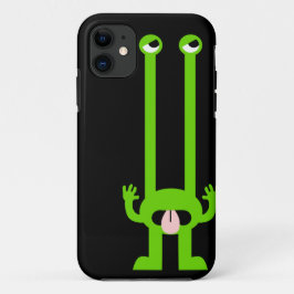 間抜けエイリアンiPhoneケース iPhone 11 ケース