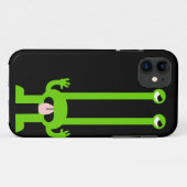 間抜けエイリアンiPhoneケース Case-Mate iPhoneケース (裏面(横))