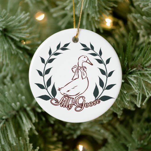 間抜けオーナメント セラミックオーナメント (ツリー)