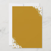 間抜けガチョウの赤ちゃんシャワー男女兼用ヴィンテージ 招待状 (裏面)