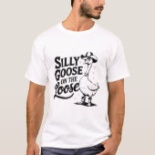 間抜けガチョウ Tシャツ (正面)