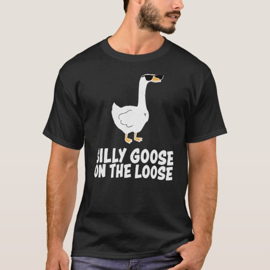 間抜けガチョウ Tシャツ (正面)