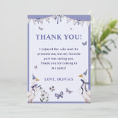 間抜けグースバースデーパーティーサンキューカード 招待状 (スタンド正面)