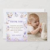 間抜けグースバースデーパーティーサンキューカード 招待状 (正面)