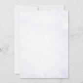 間抜けグースバースデーパーティーサンキューカード 招待状 (裏面)