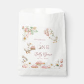 間抜けグースフラワーガーデンマッシュルーム1st誕生日 フェイバーバッグ (正面)