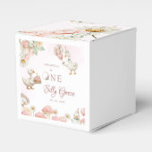 間抜けグースフラワーガーデンマッシュルーム1st誕生日 フェイバーボックス (正面サイド)