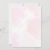 間抜けグースフラワーガーデンマッシュルーム1st誕生日 招待状 (裏面)