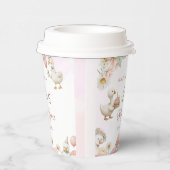 間抜けグースフラワーガーデンマッシュルーム1st誕生日 紙コップ (右)