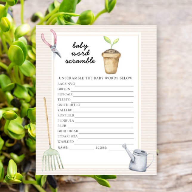 間抜けスプラウト – ベビー単語スクランブルゲーム (クリエイターアップロード済み)