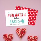 間抜けハート前ファーツ教室バレンタインデー ノートカード
