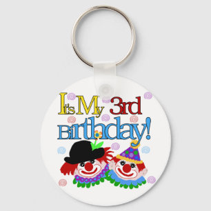 間抜けピエロ3 Birthday Tシャツとギフト キーホルダー