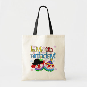 間抜けピエロ4th誕生日Tシャツとギフト トートバッグ