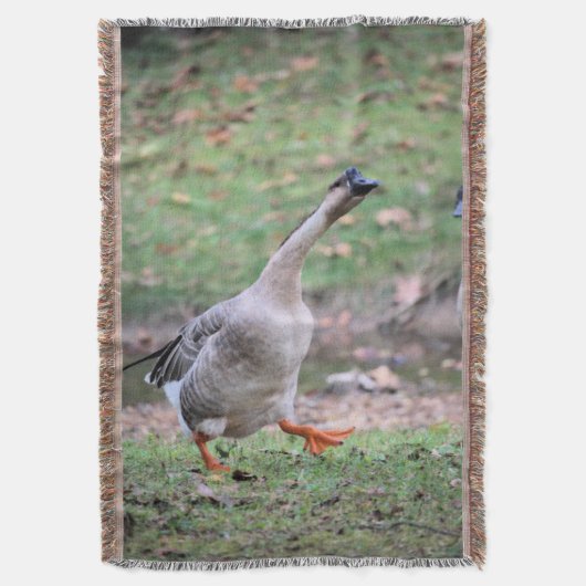 間抜けフリースブランケット スローブランケット (正面縦)