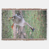 間抜けフリースブランケット スローブランケット (正面)