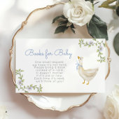 間抜けベビーチケットのグースワイルドフラワーブック エンクロージャーカード