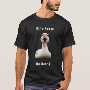 間抜け乗り込む Tシャツ