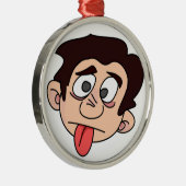 間抜け人 メタルオーナメント (右)