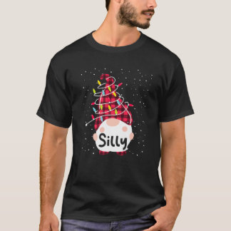 間抜け格言マッチングファミリーグループクリスマスライト Tシャツ