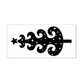 間抜け様式化クリスマスツリー ラバースタンプ (インプリント)