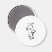 間抜け牛乳 マグネット (正面/裏面)