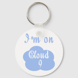 間抜け私は雲9のTシャツおよびギフトにあります キーホルダー