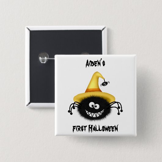 間抜け糸 缶バッジ (正面&裏面)