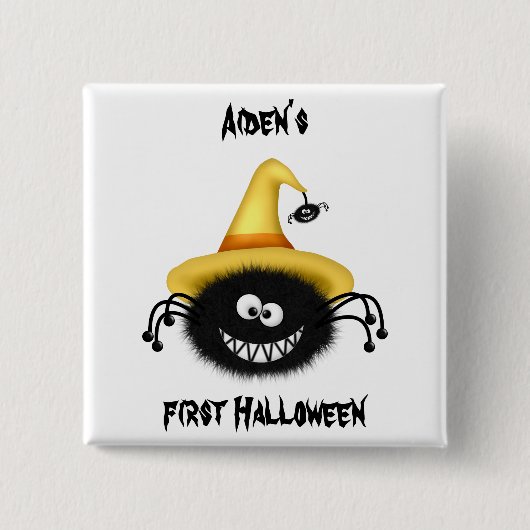 間抜け糸 缶バッジ (正面)