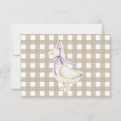 間抜け誕生日パ感謝していーティ サンキューカード (裏面)