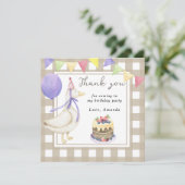 間抜け誕生日パ感謝していーティ 招待状 (スタンド正面)