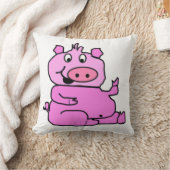 間抜け豚 クッション (ブランケット)