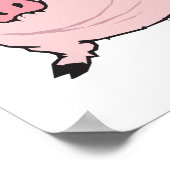 間抜け豚 ポスター (角)