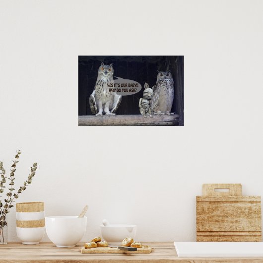 間抜け質問 ポスター (キッチン)