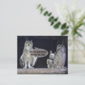 間抜け質問 ポストカード (スタンド正面)