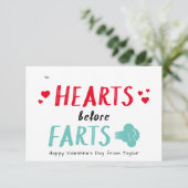 間抜け赤いハートFart Classroom Valentine (スタンド正面)